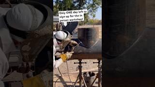 Fitting/welding  up 12 on 12 branch pipeline weld test #welding #pipelinewelding #pipeline