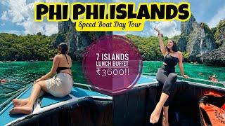 Phi Phi Islands Thailand Travel Vlog | Full travel cost , food & more 