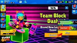 HIGHLIGHTS STUMBLE GUYS NEW RESPAWN TEAM BLOCK DASH MODE