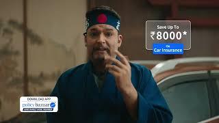 Kapil Sharma Ka Japanese  Tadka | Save up to Rs.8000 on Car Insurance | Policybazaar