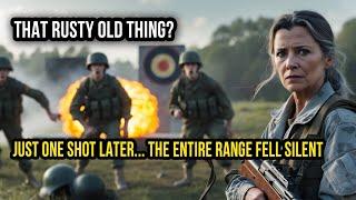 She Let Them Mock Her Worn Rifle — Until One Shot Silenced the Entire Firing Range