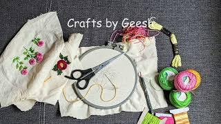 Basic essential supplies to start hand embroidery [THIS IS ALL YOU NEED] - embroidery for beginners