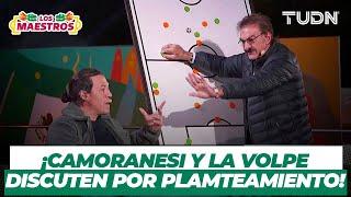 MAESTROS: ¿Romper la línea? La Volpe y Camoranessi se ENFRASCAN en debate | TUDN