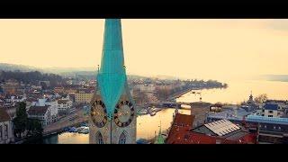 A Day in Zurich | A Drone Film shot with DJI Mavic Pro