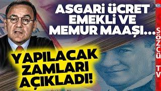 Deniz Zeyrek'ten Çarpıcı ZAM Kulisi! Asgari Ücret, Kök Aylık, Emekli ve Memur Maaşı...