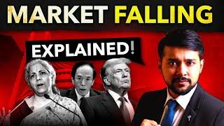 Why NIFTY is Falling?  | Stock Market Crash Reason | Harsh Goela