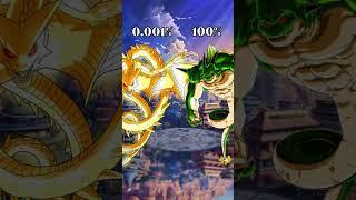 supershenron vs all shenron #shorts #dbs