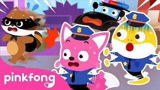 Veo Veo! Police Car More and More | Catch the Thieves | Car Video | Pinkfong Car Story for Kids