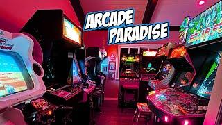 Home Office Transformed into Retro Arcade Room