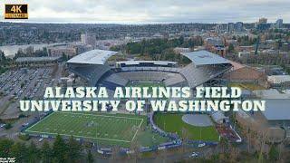 4K Drone Footage - Alaska Airlines Field - University of Washington