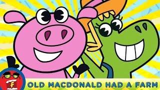 Old MacDonald Had A Farm | Fredbot Nursery Rhymes (Lucy the Dinosaur)