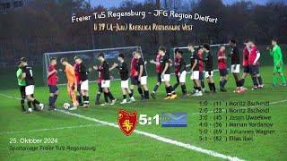 Freier TuS Regensburg – JFG Region Dietfurt 5:1 - U 19 (A-Jun.) Kreisliga Regensburg West