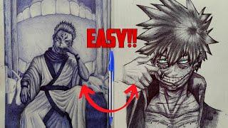 HOW TO DRAW USING PEN!!? || PEN DRAWING TUTORIAL||EASY EXPLANAITION!