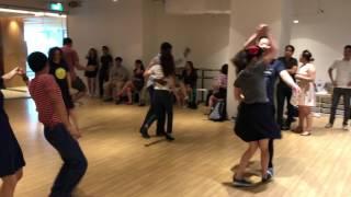 Lindy Hop Social Dancing at Wings to Wings Studio