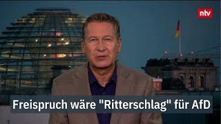 Verbotsverfahren? Schmidt-Denker: Freispruch wäre "Ritterschlag" für AfD  | ntv