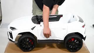 Lamborghini Urus Kids Ride-On Car Assembly Instructions Zoom Toys