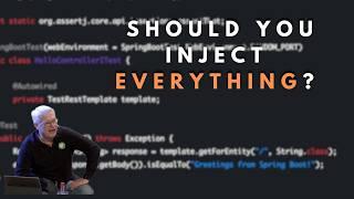 What dependencies should you inject - Uncle Bob