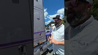 Purple Pressure 2024 Peterbilt 389 Southern Transport at Large Cars & Guitars 