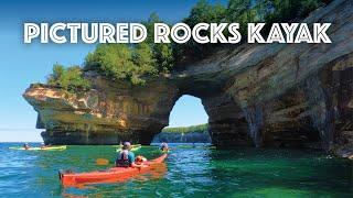 Kayak Tour of Pictured Rocks National Lakeshore on Lake Superior