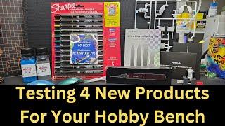 Testing 4 New Products For Your Hobby Bench - New Paint Colors And More