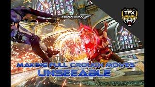 TEKKEN 7 ADVANCED TECHNIQUES - MAKING FULL CROUCH MOVES UNSEEABLE