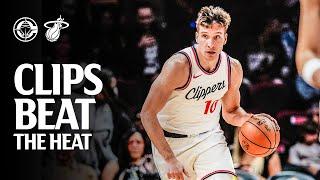 Clippers Defeat the Heat Highlights | LA Clippers