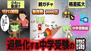 中学受験の闇知ってますか？【ずんだもん解説】