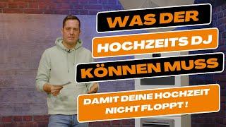 Was ein Hochzeits DJ [2023] können muss damit deine Hochzeit nicht zum Flop wird.