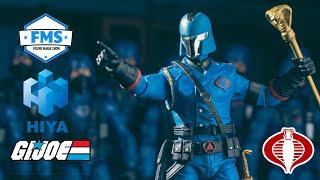 Cobra Commander Hiya Toys Exquisite Mini Series G.I.Joe Figure Review #Hiyatoys #gijoe