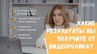 Какие результаты вы получите от видеоролика. Отвечает собственник видеопродакшена