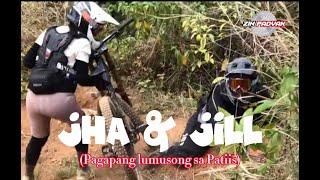 Jha & Jill (Pagapang lumusong sa hill) | 1st run | zin padyak