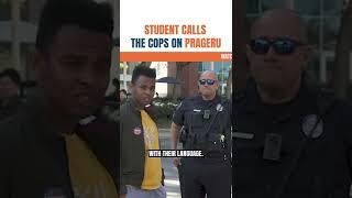 Triggered student calls cops, instantly regrets it #shorts