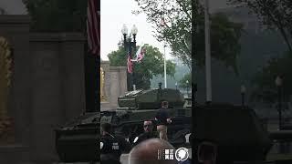 U.S. Army 250th Anniversary Parade Modern Armored Vehicles