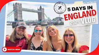 5 DAYS in ENGLAND 󠁧󠁢󠁥󠁮󠁧󠁿 Travel Vlog to LONDON, WINDSOR, OXFORD...more!