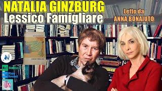 Natalia Ginzburg - Lessico Famigliare (letto da Anna Bonaiuto ) RAI 3 - Ad Alta Voce - Audiolibro