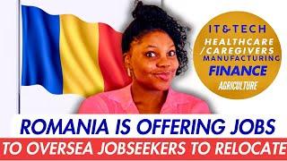 ROMANIA  EMPLOYERS ARE HIRING OVERSEA JOBSEEKERS NOW! APPLY FOR FREE AND GET SPONSORED TO ROMANIA