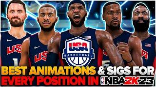 BEST ANIMATIONS TO USE IN NBA 2K23!