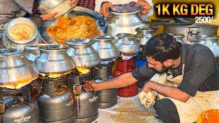 WORLD SMALLEST 1KG BIRYANI DEG RECIPE & COMPLETE MAKING | HOW MASTER CHEF COOKING CHICKEN BIRYANI PK