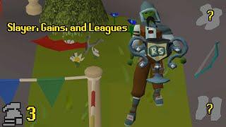 OSRS Ironman Completionist Series | Episode 3 | Slayer, Gains, and Leagues!