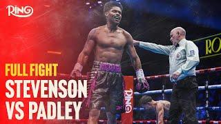 Shakur Stevenson ELECTRIFIES! Stops Josh Padley In 9 | FULL FIGHT | RIYADH SEASON