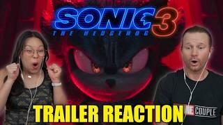 Sonic the Hedgehog 3 Official Trailer | Reaction & Review | Keanu Reeves | Jim Carrey