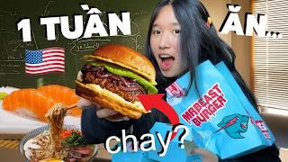 1 TUẦN Ở MỸ ĂN GÌ? (Thử Thách Ăn Chay?)