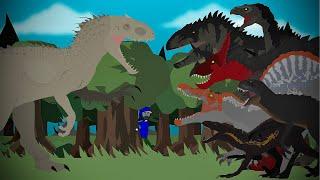 Indominus Rex vs Apex Dinosaurs | FULL MOVIE | Jurassic World Animation