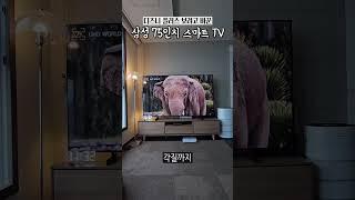 삼성 75인치 스마트 티비 후기