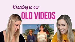 Reacting to old videos!! | Katrina & Sloane Fitforafeast