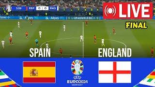 LIVE : ENGLAND vs SPAIN I UEFA EURO 2024 FINAL MATCH I FULL MATCH STREAMING I eFOOTBALL PES 21