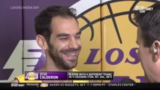 Media Day: Jose Calderon