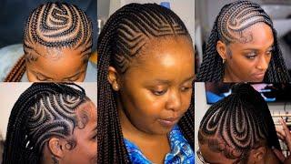 Flawless Braids Styles For Black Ladies | Stitch Braids Hairstyles 2024