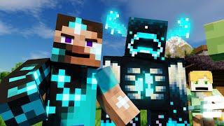 WARDEN & STEVE FIGHT! - Alex and Steve Life - (Minecraft Animation)