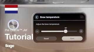 the Oracle™ Jet | De bereidingstemperatuur op je Oracle™ Jet wijzigen | Sage Appliances NL